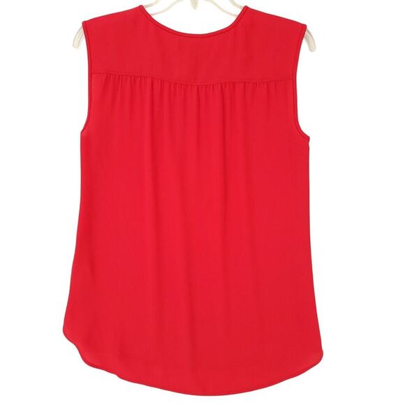 J.Crew Red Sleeveless Shell Top - Women's Size Large - Picture 4 of 8